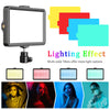 6 inch LED Photography Video Light Panel RGB Filters Lighting Photo Studio Lamp Kit For Shoot Live Streaming Ring Light Tripod