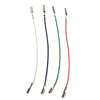 P82F 3/4PCS Universal Cartridge Phono Cable Leads Header Wires for Turntable Phono Headshell Accessories