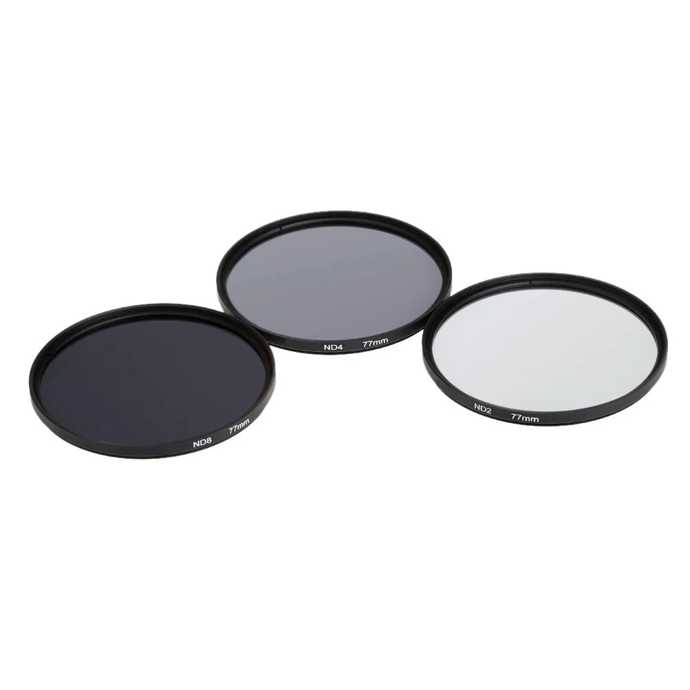 ND Filter Neutral Density ND2 ND4 ND8 Filtors 49MM 52MM 55MM 58MM 62MM 67MM 72MM 77MM 37MM 43MM 46MM for Canon Nikon Sony Camera