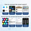 LAXASFIT H9 and H6 Smartwatch Dial to Answer Calls Calorie Tracking Heart Rate Blood Oxygen Monitoring Bluetooth Smart Watch