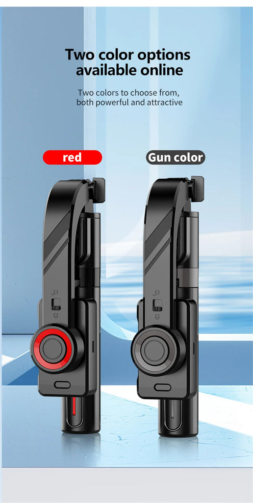 FANGTUOSI New Mobile Video stabilizer Bluetooth selfie stick tripod Wireless cellphone Gimbal Stabilizer For Smartphone Live