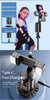 FANGTUOSI New Selfie Stick 360 Rotation Follow-up Gimbal Stabilizer Monopod Desktop Tracking Gimbal With Remote for Tiktok Live