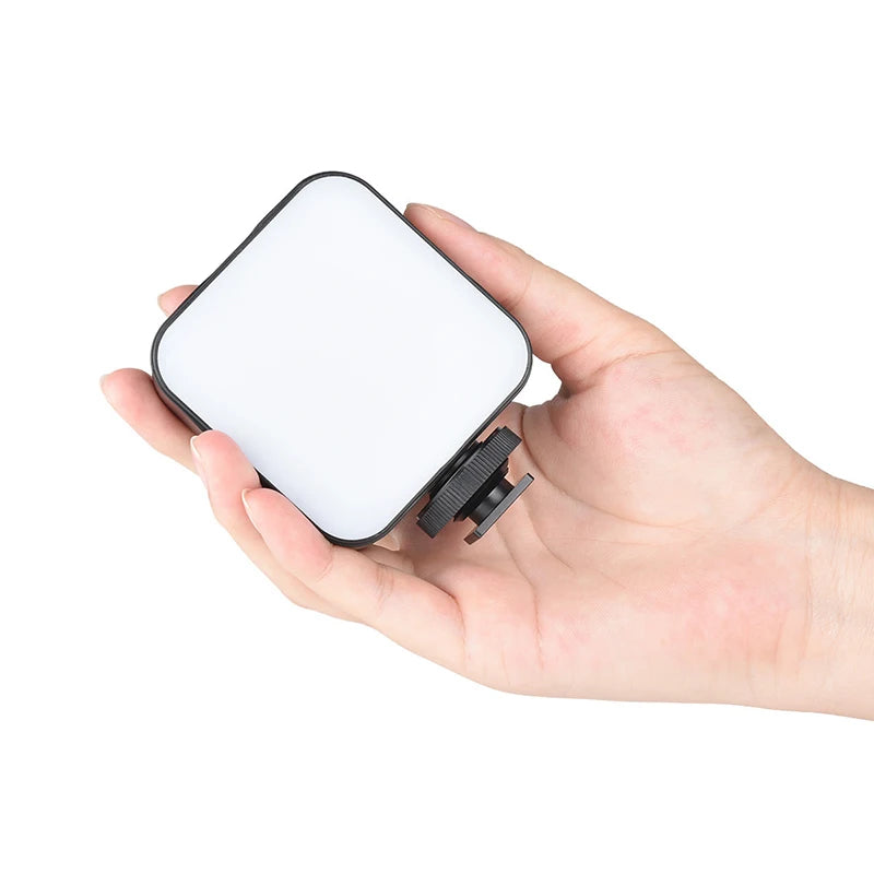 6500K Led Video Light Camera Fill Lights Rechargeable Fill Lamp Portable Photography Lighting for Dji Sony Dslr Canon Cameras