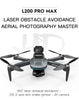 New L200 PRO MAX 4K Professional Drone GPS EIS Dual Camera Obstacle Avoidance Flight 2-axis PTZ Brushless Helicopter GPS RC toys