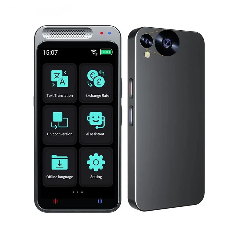 138 Languages Z6 Portable Smart Voice Translator Real-time Multi-Language Speech Interactive Offline Translator Business Travel