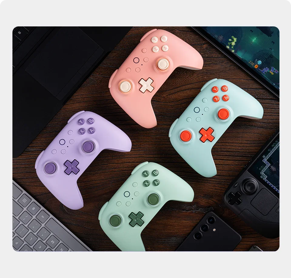 8BitDo Ultimate 2C Wireless Gaming Controller，Gamepad with Hall Effect for PC, Windows 10, 11, Steam Deck, Raspberry Pi, Android