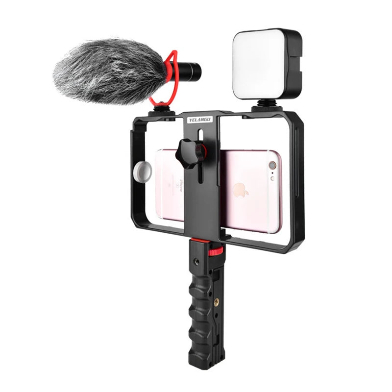 6500K Led Video Light Camera Fill Lights Rechargeable Fill Lamp Portable Photography Lighting for Dji Sony Dslr Canon Cameras