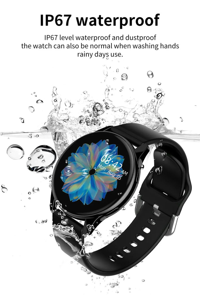 LIGE New Smart Watch 2025 Wireless Charging Smartwatch Bluetooth Calls Watches Men Women Fitness Bracelet Custom Watch Face +Box