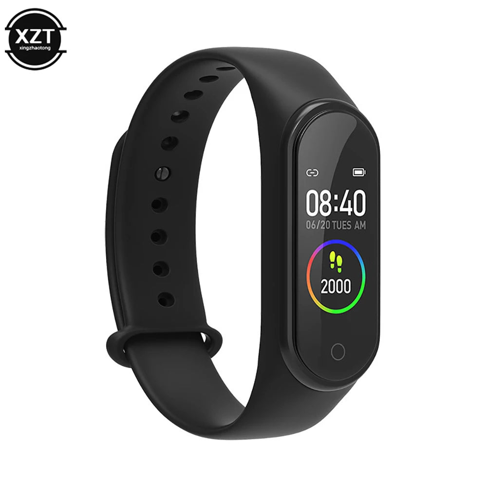 M4 Smart Digital Watch Bracelet IP65 Waterproof with Heart Rate Monitoring Running Calorie Counter Health Sport Tracker