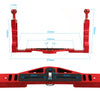 Diving Dual Handle Tray Stabilizer Bracket Rig Bracket Kit w Buoyancy Float Arm Underwater Fill Lights for GoPro 10 DSLR Cameras