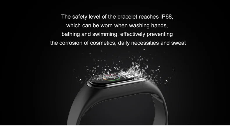 M4 Smart Digital Watch Bracelet IP65 Waterproof with Heart Rate Monitoring Running Calorie Counter Health Sport Tracker