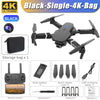 Professional Drone E88 4K Wide-Angle HD 1080P Camera WiFi FPV Height Hold Foldable RC Drone Quadrotor Helicopter Children's Toys