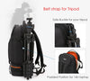 JINNUOLANG Professional Digital SLR Camera Backpack Large Photography Bag Tripod Holder Waterproof Rain Cover Outdoor Hiking