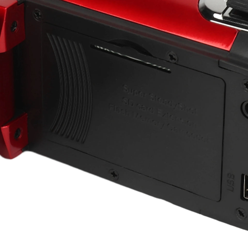 D90 1080P 16MP Digital Camera 2.4 Inch Rotatable Screen Camcorder 16X Zoom HD Video Recorder with Fill Light new