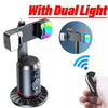 FANGTUOSI New Selfie Stick 360 Rotation Follow-up Gimbal Stabilizer Monopod Desktop Tracking Gimbal With Remote for Tiktok Live