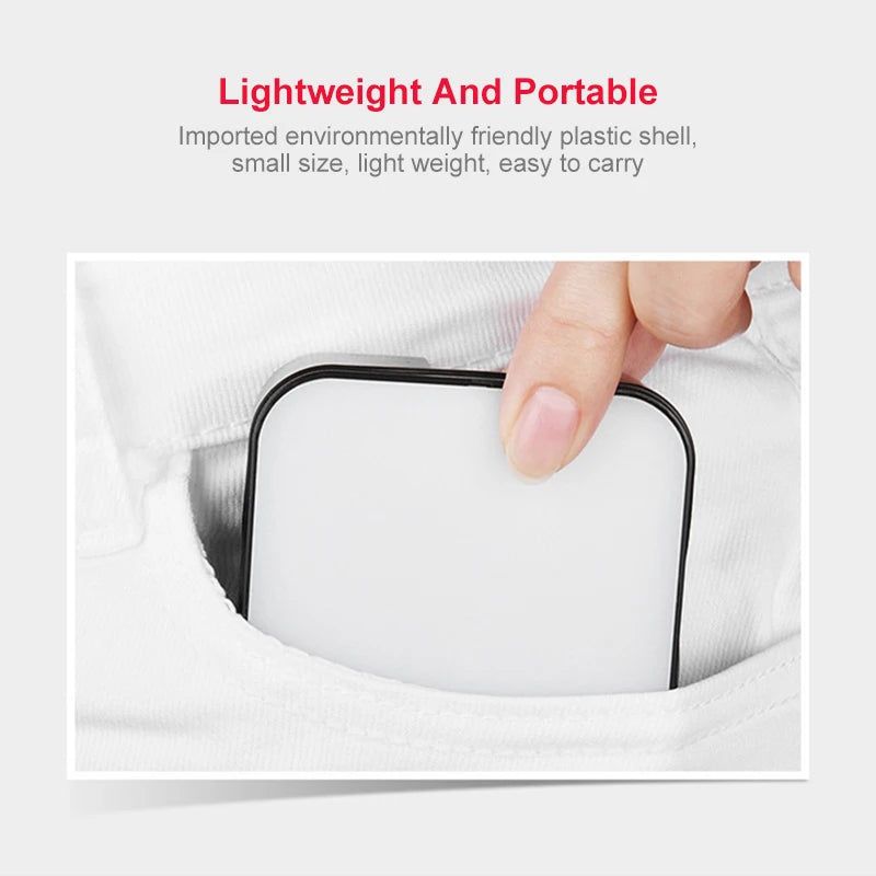 6500K Led Video Light Camera Fill Lights Rechargeable Fill Lamp Portable Photography Lighting for Dji Sony Dslr Canon Cameras