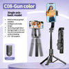 FANGTUOSI New Mobile Video stabilizer Bluetooth selfie stick tripod Wireless cellphone Gimbal Stabilizer For Smartphone Live