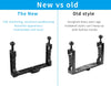 Diving Dual Handle Tray Stabilizer Bracket Rig Bracket Kit w Buoyancy Float Arm Underwater Fill Lights for GoPro 10 DSLR Cameras