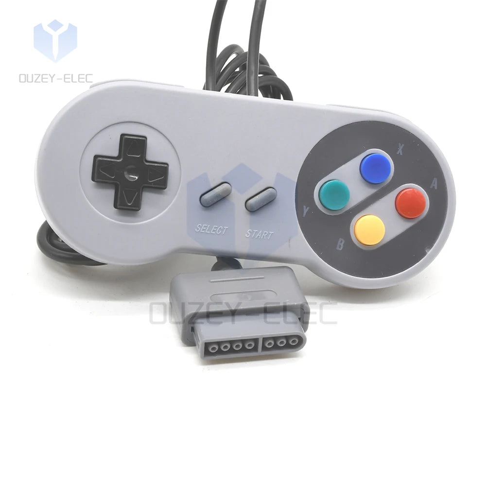16 Bit SNES Gamepad FC Gamepad High Quality Button Pad Retro Classic Handheld Gamepad Video Game Player TV Mini Gamepad