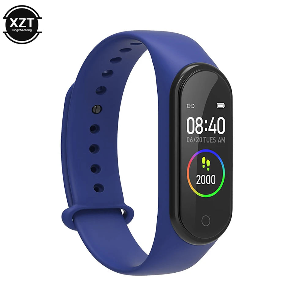 M4 Smart Digital Watch Bracelet IP65 Waterproof with Heart Rate Monitoring Running Calorie Counter Health Sport Tracker
