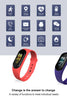 M4 Smart Digital Watch Bracelet IP65 Waterproof with Heart Rate Monitoring Running Calorie Counter Health Sport Tracker