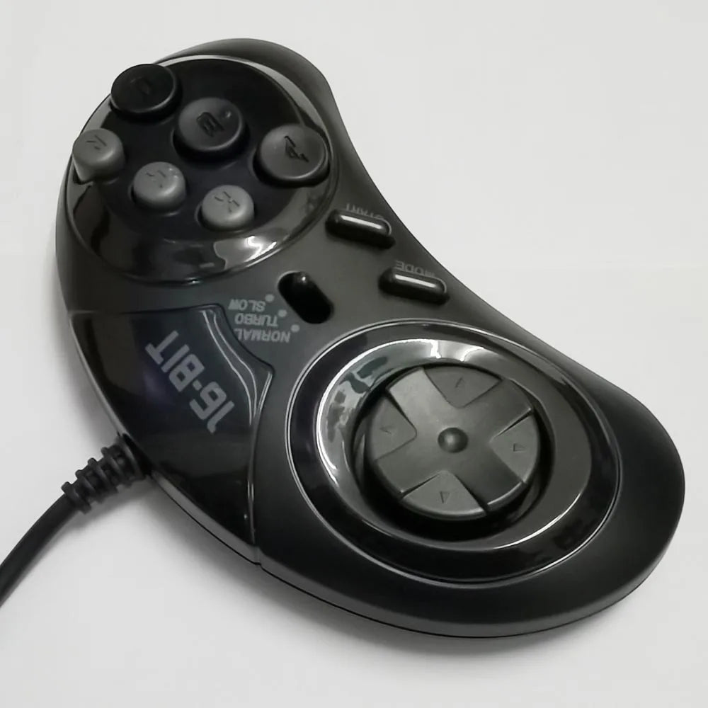 Game controller for SEGA Genesis for 16 bit handle Gamepad for MD Game Accessories Bring turbo and slow function
